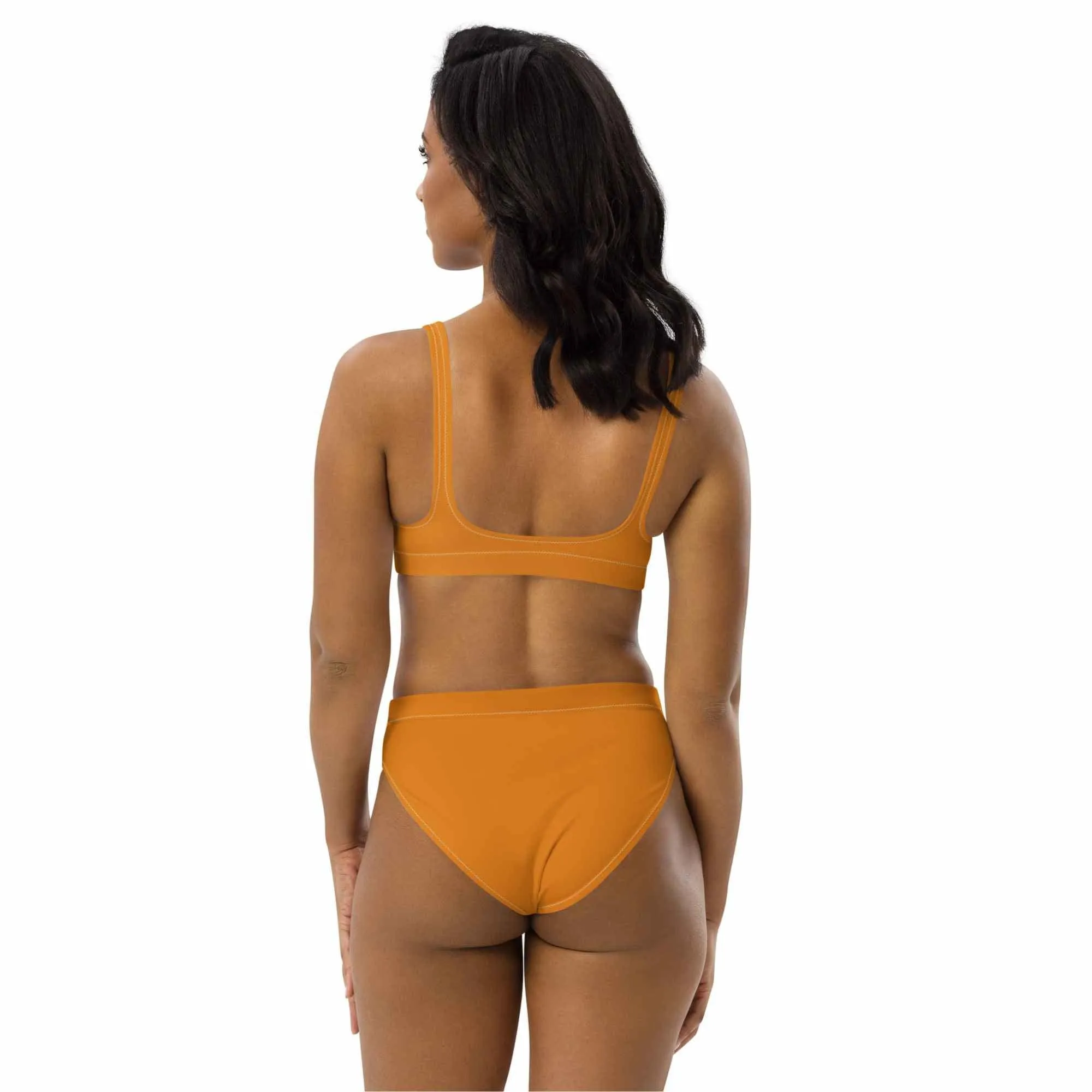 Yellow Two-Piece Swimsuit for Women